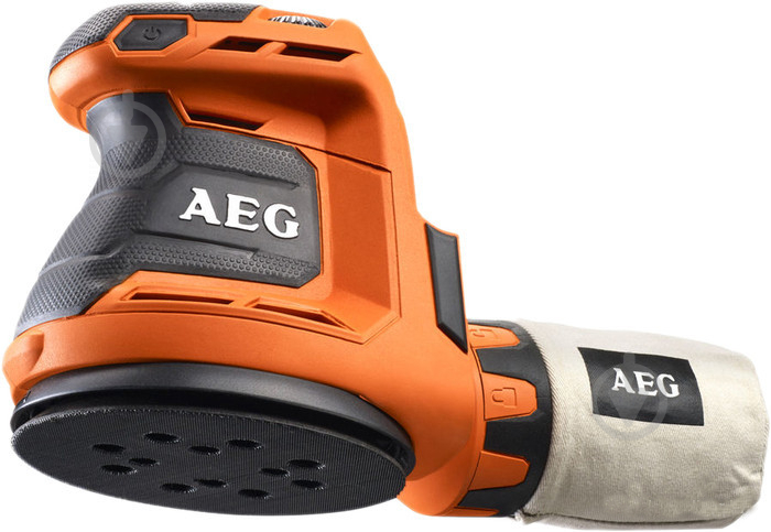 Эксцентриковая шлифмашина AEG BEX18-125-0 4935451086 - фото 1