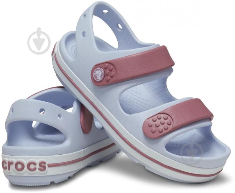 Сандалии Crocs Crocband Cruiser Sandal T Dr/Ca 209424-5AH р.23/24 разноцветный - фото 3