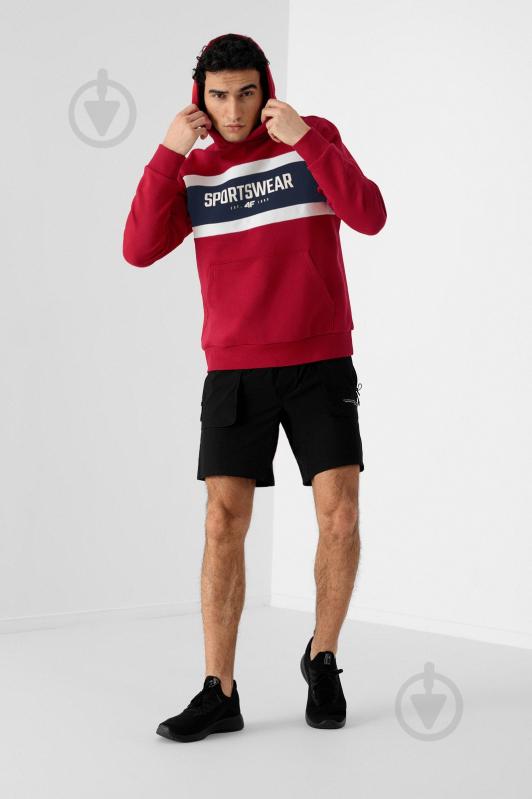 Джемпер 4F D4Z21-BLM305-62S р. S красный - фото 5