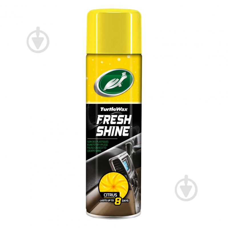 Поліроль для пластику TURTLE WAX Fresh shine лимон 500 мл - фото 1