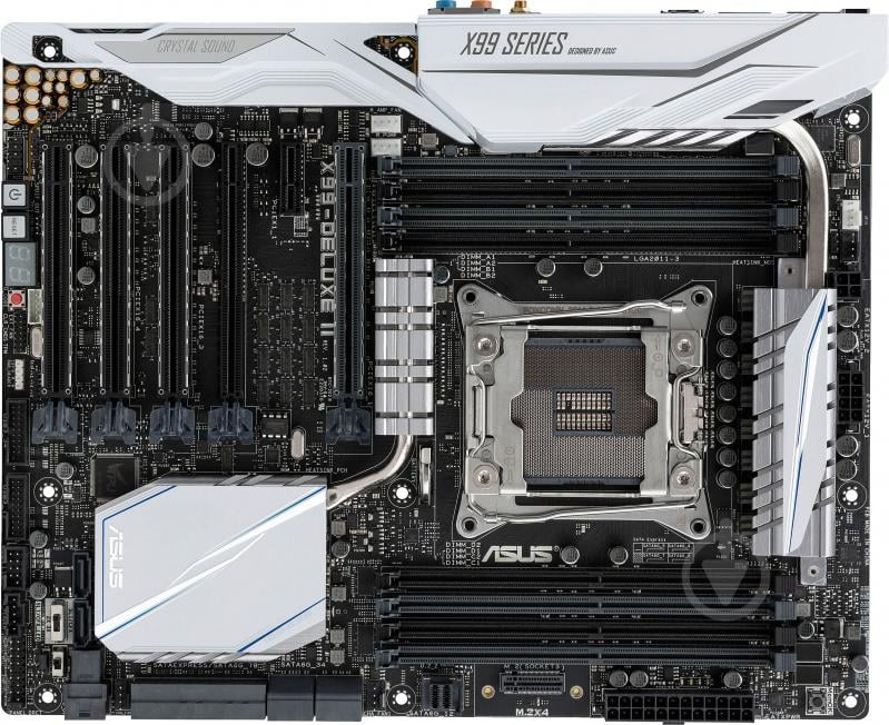 Материнська плата Asus X99-DELUXE_II (Socket 2011-3, Intel X99, ATX) - фото 1