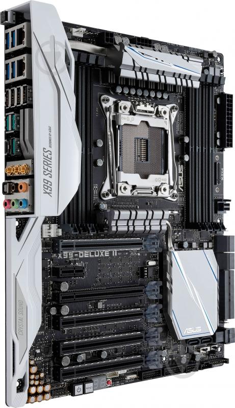 Материнська плата Asus X99-DELUXE_II (Socket 2011-3, Intel X99, ATX) - фото 2