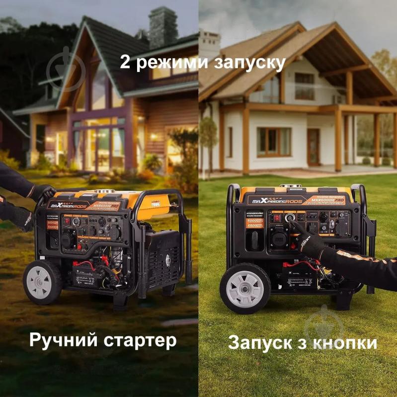 Генератор инверторный MaXpeedingRODS 5 кВт / 5,5 кВт MXR6000 - фото 7