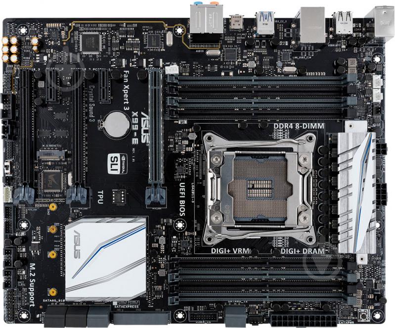 Материнська плата Asus X99-E (Socket 2011-3, Intel X99, ATX) - фото 1