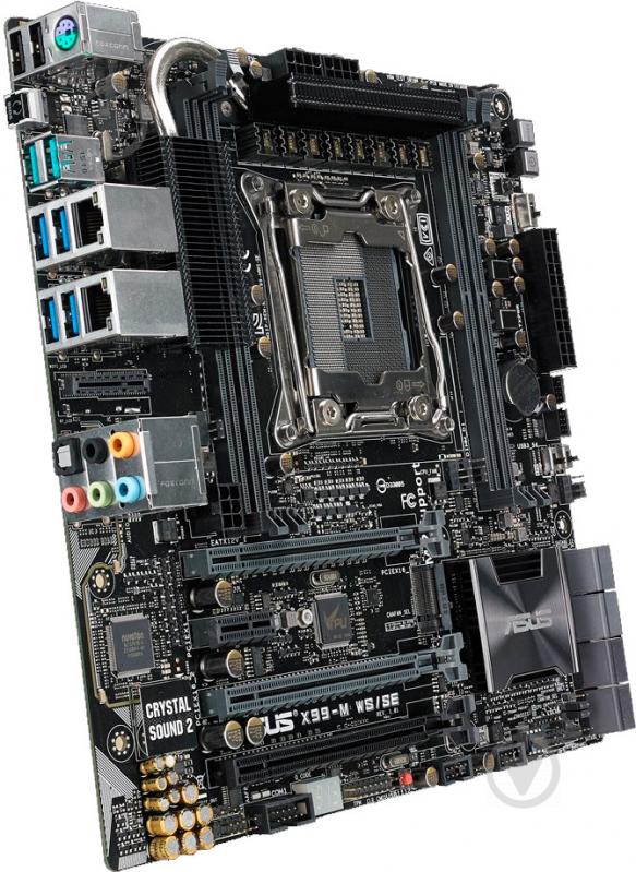 Материнская плата Asus X99-M_WS/SE (Socket 2011-3, Intel X99, mirco ATX) - фото 2