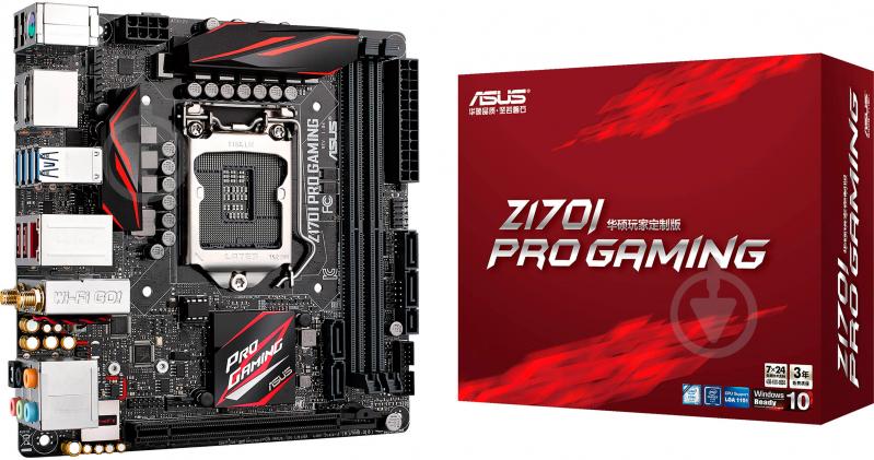 Материнская плата Asus Z170I_PRO_GAMING (Socket 1151, Intel Z170, mini ITX) - фото 11