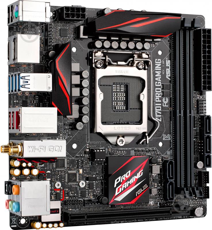 Материнська плата Asus Z170I_PRO_GAMING (Socket 1151, Intel Z170, mini ITX) - фото 3