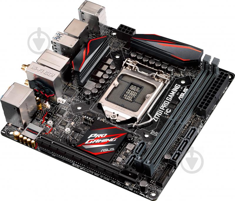 Материнская плата Asus Z170I_PRO_GAMING (Socket 1151, Intel Z170, mini ITX) - фото 4