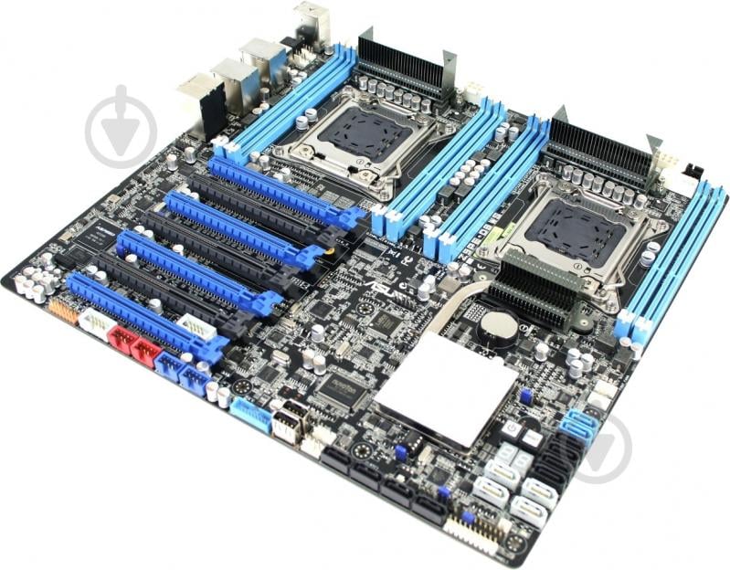 Серверна материнська плата Asus Z9PE-D8-WS (Socket 2011, Intel C602, EEB) - фото 2