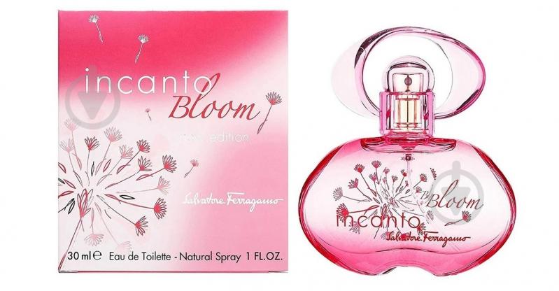 Туалетная вода Salvatore Ferragamo Incanto Bloom New Edition 30 мл - фото 1 Туалетная вода Salvatore Ferragamo Incanto Bloom New Edition 30 мл - фото 1