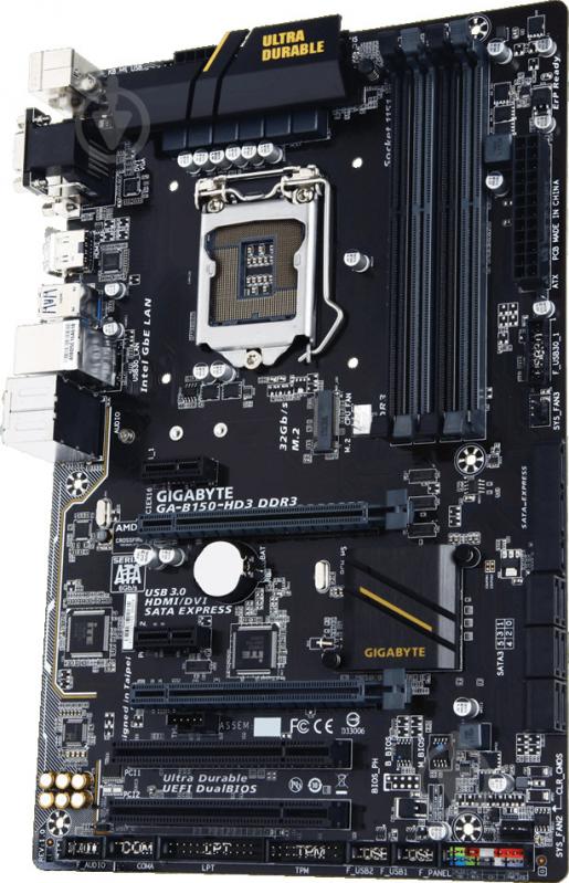 Материнская плата Gigabyte GA-B150-HD3_DDR3 (Socket 1151, Intel B150, ATX) - фото 2