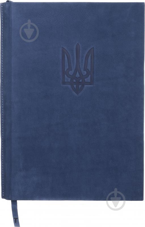 Щоденник недатований Тризуб джинс ТЕКО A4 Е 060-04.62-310840 - фото 1