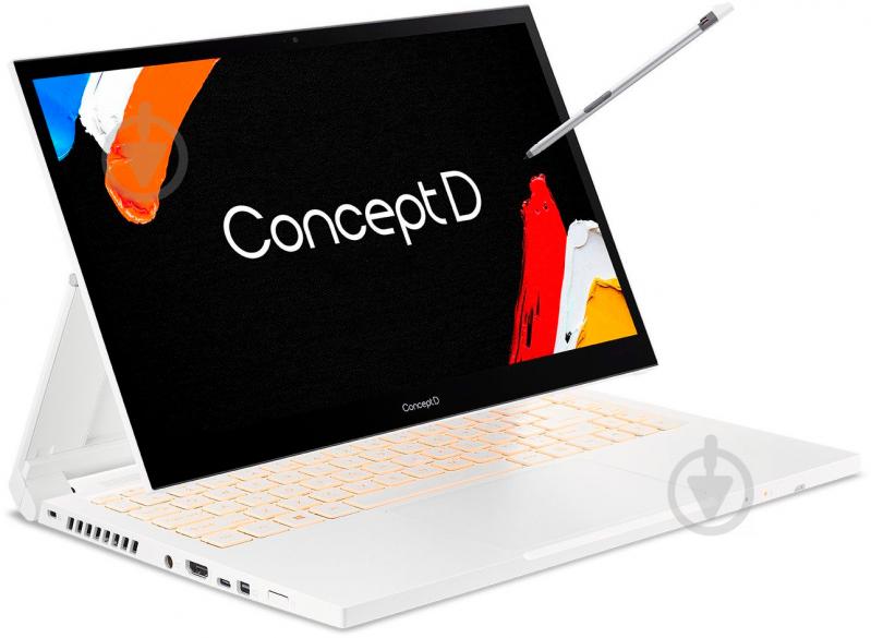 Ноутбук Acer ConceptD 3 Ezel CC314-72G-59ME 14 (NX.C5HEU.004) white - фото 9