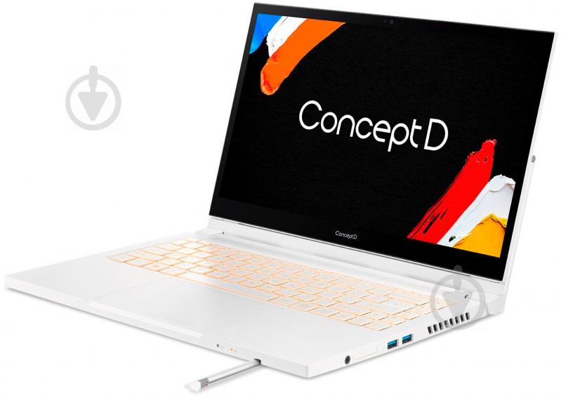 Ноутбук Acer ConceptD 3 Ezel CC314-72G-59ME 14 (NX.C5HEU.004) white - фото 10