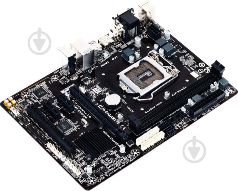 Материнская плата Gigabyte GA-B85M-HD3_R4 (Socket 1150, Intel B85, mirco ATX) - фото 3