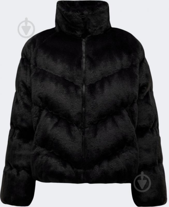 Куртка женская зимняя Nike NSSYNFL NK WPFR OS FUR JKT FV8005-010 р.XS черная - фото 1