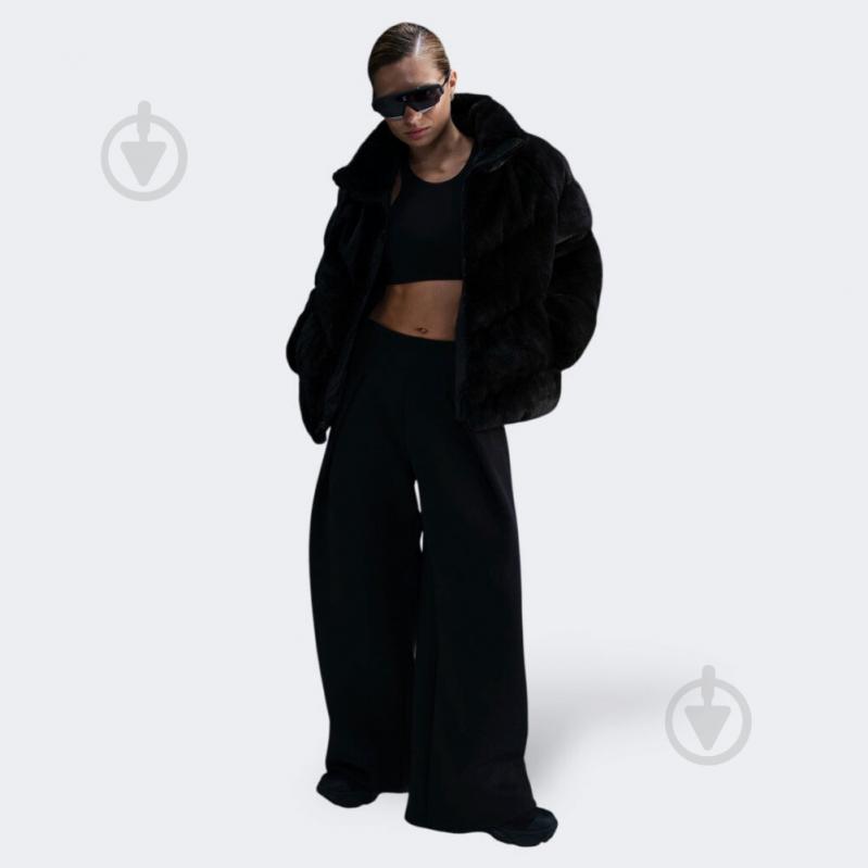 Куртка женская зимняя Nike NSSYNFL NK WPFR OS FUR JKT FV8005-010 р.XS черная - фото 4