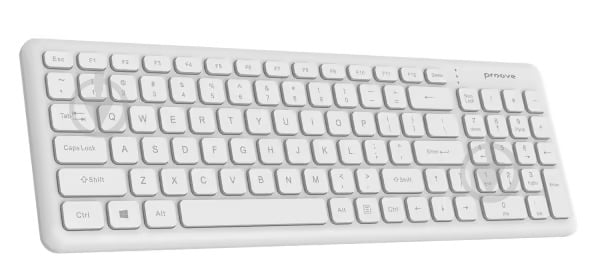 Клавиатура беспроводная Proove Classic Code (KBCD00003002) white - фото 2