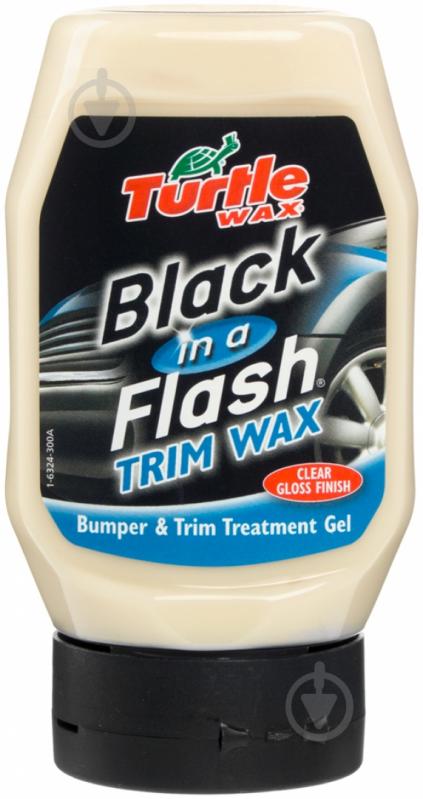 Полироль кузова TURTLE WAX BLACK IN FLASH мл300 - фото 1