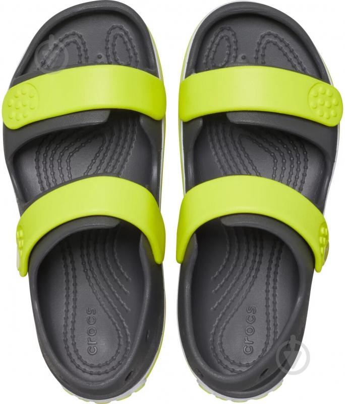 Сандалии Crocs Crocband Cruiser Sandal T SG/Ac 209424-1NJ р.27/28 серый - фото 5