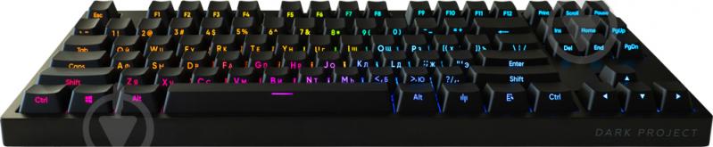 Клавиатура игровая Dark Project Pro KD87A ABS Gateron Optical 2.0 Red (DP-KD-87A-000210-GRD) - фото 3