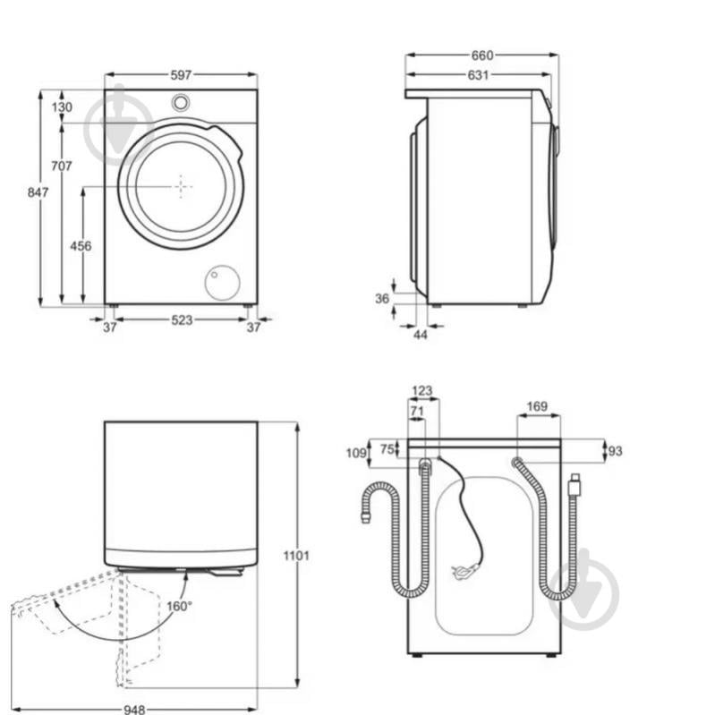 Пральна машина AEG LFR73144OU - фото 2