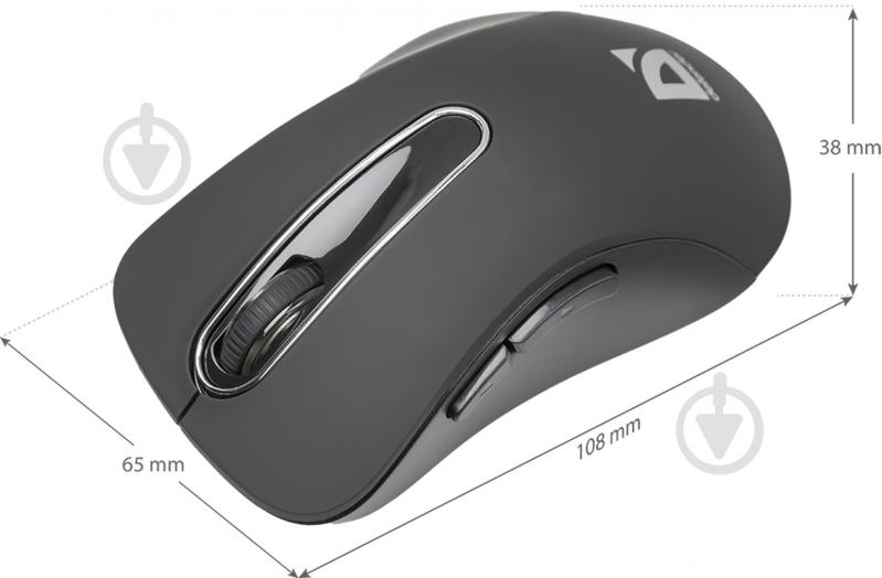 Мышь Defender Datum MM-075 (52075) black - фото 6
