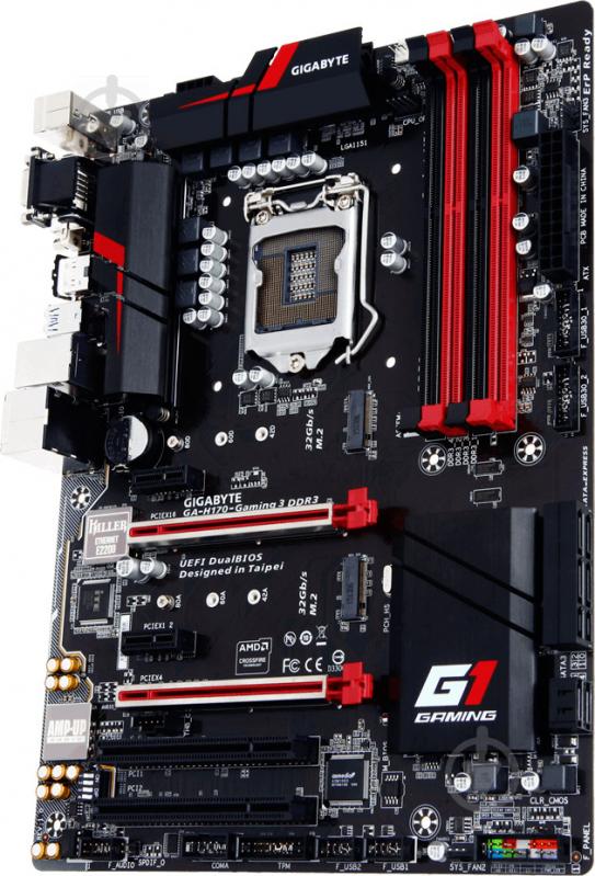 Материнська плата Gigabyte GA-H170-Gaming_3_DDR3 (Socket 1151, Intel H170, ATX) - фото 2