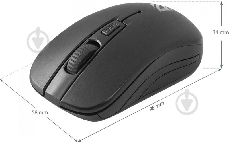 Миша Defender Datum MS-005 (52005) black - фото 8