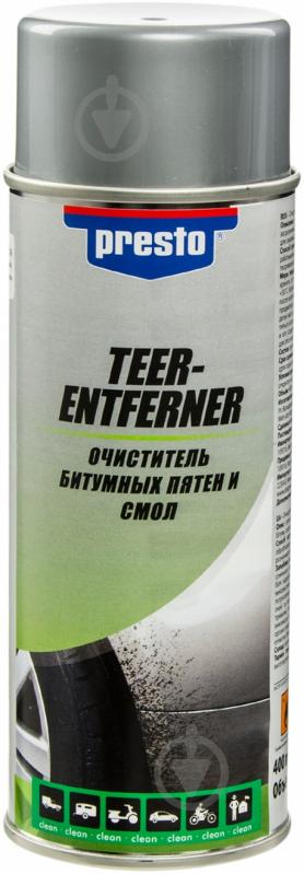 Засіб для видалення бітумних плям і смол PRESTO 217913 400 мл - фото 1