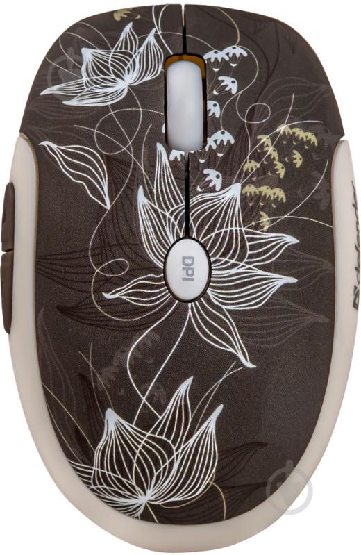 Миша Defender To-GO MS-565 RockBloom (52569) brown - фото 1