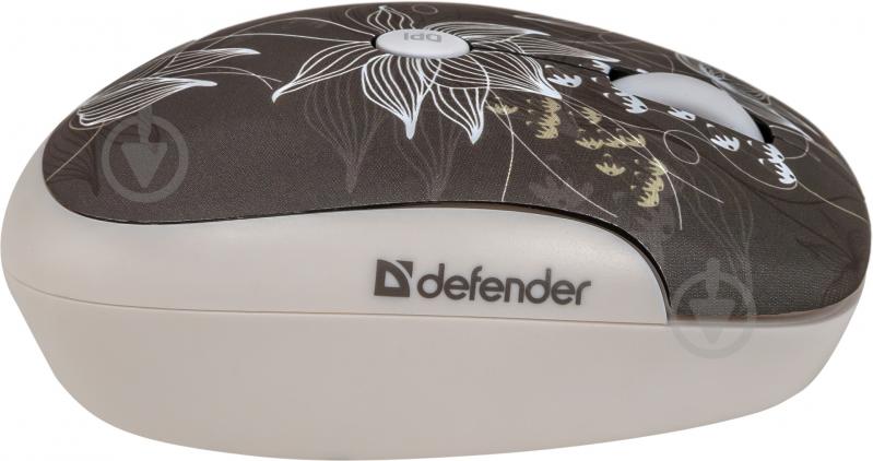 Миша Defender To-GO MS-565 RockBloom (52569) brown - фото 7