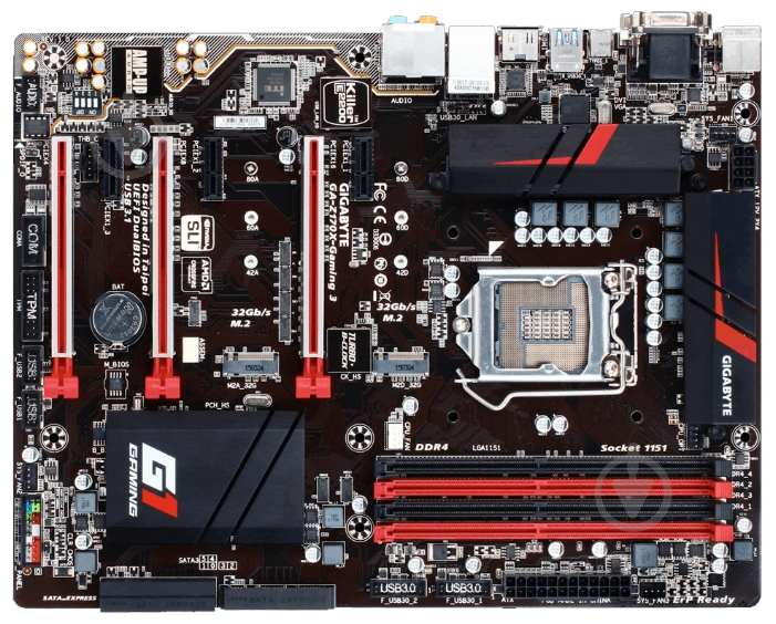 Материнская плата Gigabyte GA-Z170X-Gaming_7 (Socket 1151, Intel Z170, ATX) - фото 1