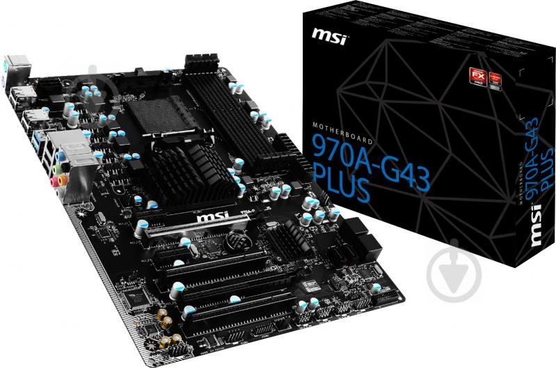 Материнская плата MSI 970A-G43_PLUS (Socket AM3+, AMD 970, ATX) - фото 5