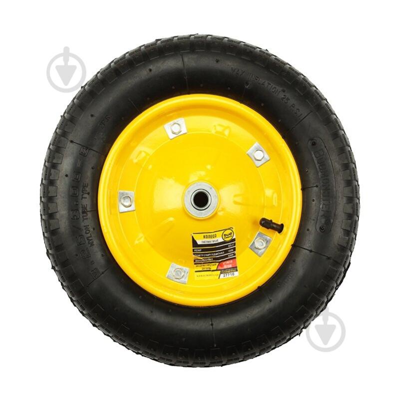 Колесо пневматическое Budmonster для тачки 3.00-8 (01-038) 350 мм 91728 - фото 1