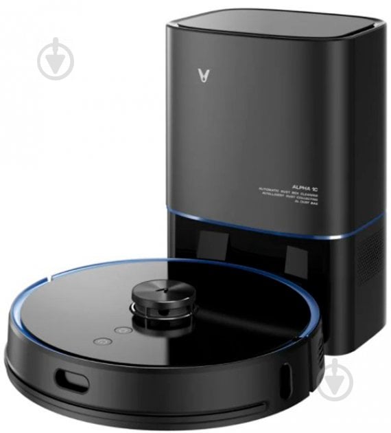 Робот-пилосос VIOMI S9 Vacuum Cleaner black - фото 1