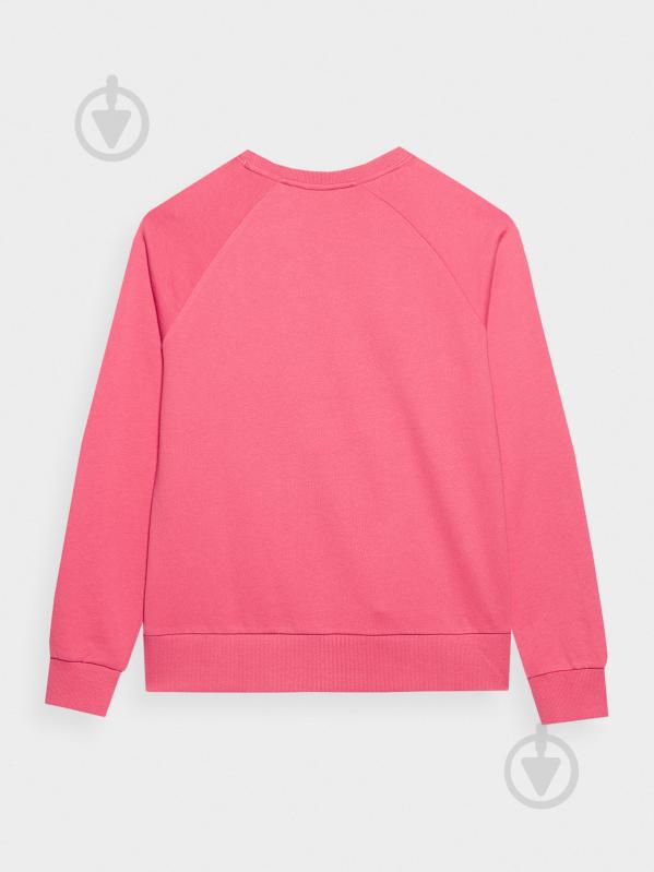 Свитшот 4F SWEATSHIRT F370 4FSS23TSWSF370-63S р.XS розовый - фото 3