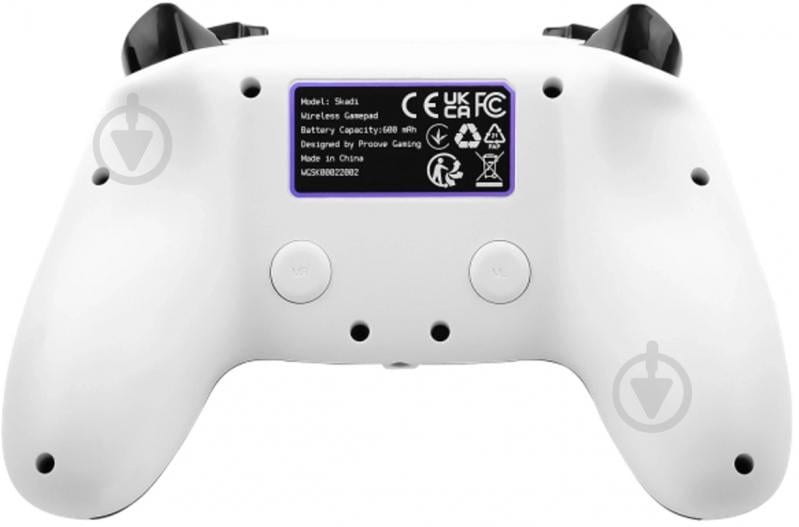 Геймпад бездротовий Proove Gaming Skadi white - фото 2