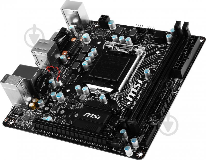 Материнская плата MSI B150I_GAMING_PRO (Socket 1151, Intel B150, mini ITX) - фото 3