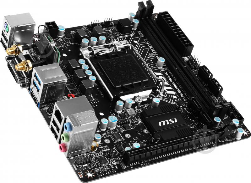 Материнская плата MSI B150I_GAMING_PRO_AC (Socket 1151, Intel B150, mini ITX) - фото 2