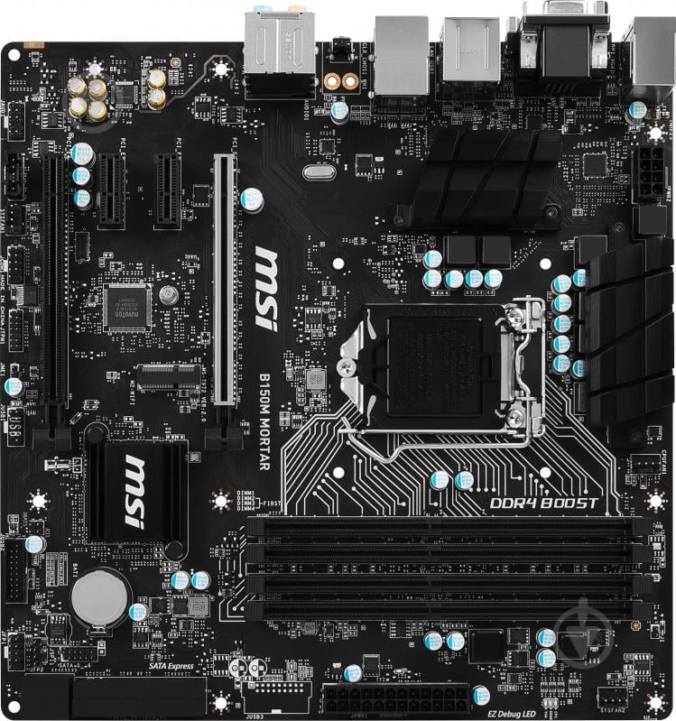 Материнська плата MSI B150M_MORTAR (Socket 1151, Intel B150, mirco ATX) - фото 1