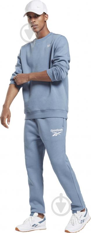 Світшот Reebok RI FLEECE CREW GR9195 р. 46 блакитний - фото 3