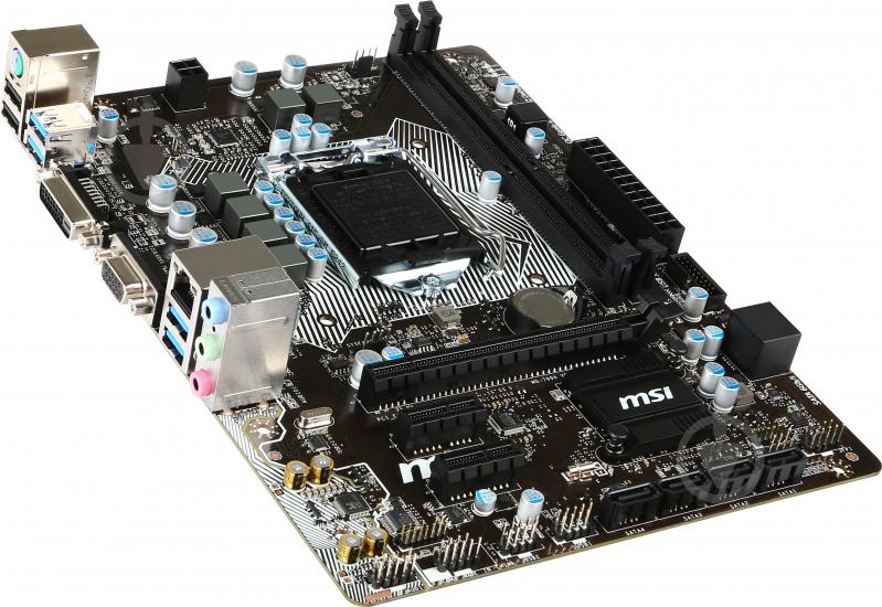 Материнская плата MSI B150M_PRO-VD (Socket 1151, Intel B150, mirco ATX) - фото 2