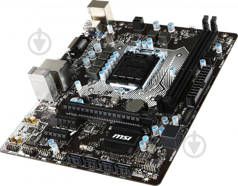 Материнская плата MSI B150M_PRO-VD (Socket 1151, Intel B150, mirco ATX) - фото 3