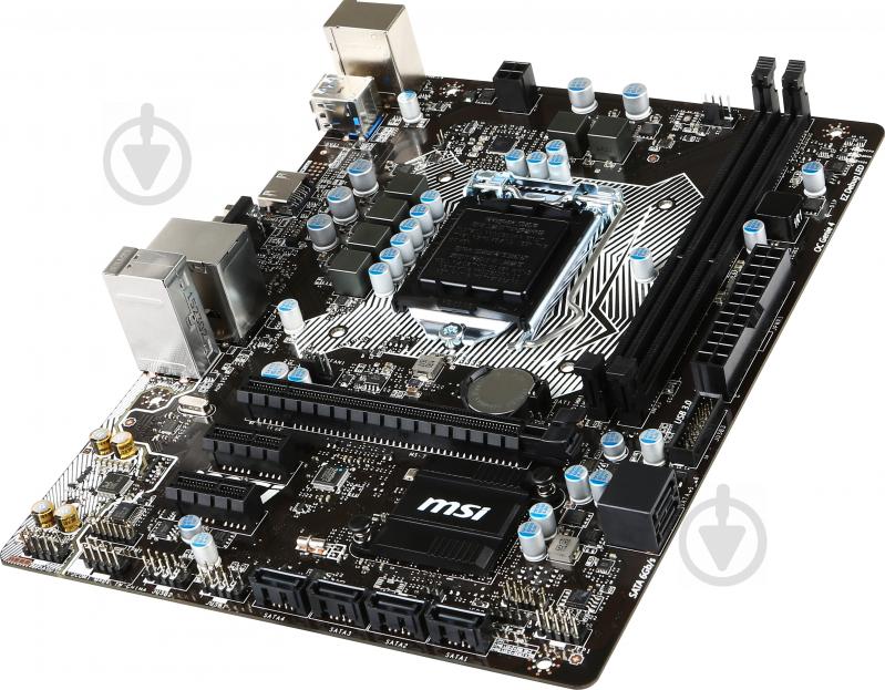 Материнська плата MSI B150M_PRO-VH (Socket 1151, Intel B150, mirco ATX) - фото 3