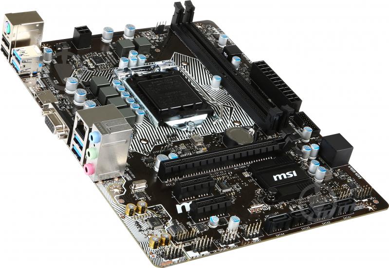 Материнська плата MSI B150M_PRO-VH (Socket 1151, Intel B150, mirco ATX) - фото 2