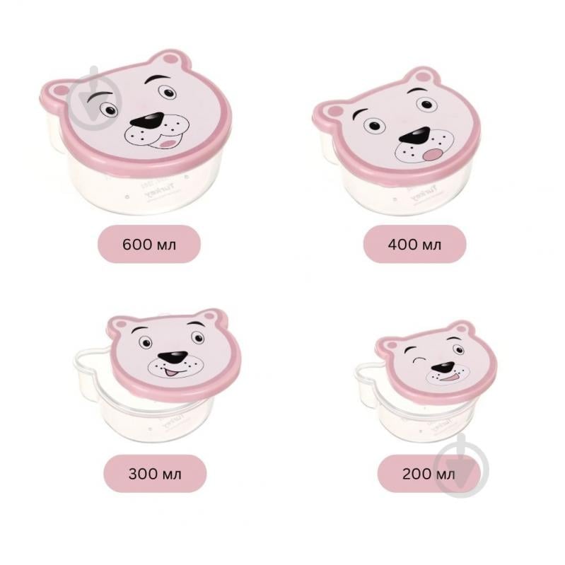 Набор контейнеров Smart Kitchen by Flamberg Panda в ассортименте - фото 5