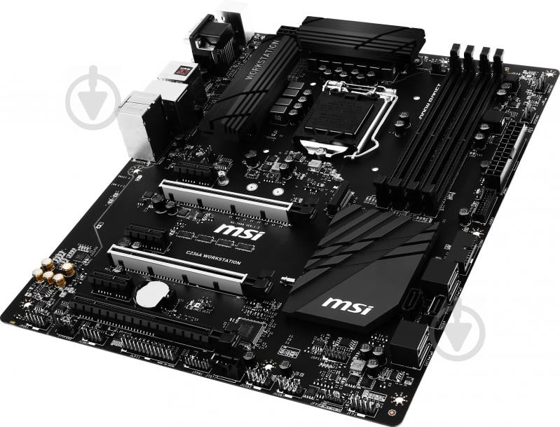 Материнська плата MSI C236A_WORKSTATION (Socket 1151, Intel C236, ATX) - фото 4