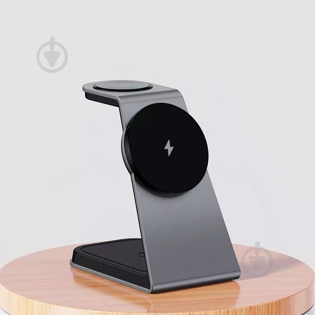 Беспроводное зарядное устройство Proove Omni Power 3 in 1 gray (WSOP15020003) - фото 3 Беспроводное зарядное устройство Proove Omni Power 3 in 1 gray (WSOP15020003) - фото 3