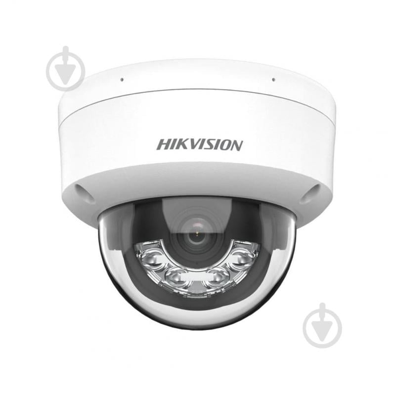 Купольна відеокамера Hikvision 2Мп DS-2CD1123G2-LIUF (2,8 мм) з мікрофоном та підсвіткою Smart Hybrid Light - фото 2 Купольна відеокамера Hikvision 2Мп DS-2CD1123G2-LIUF (2,8 мм) з мікрофоном та підсвіткою Smart Hybrid Light - фото 2